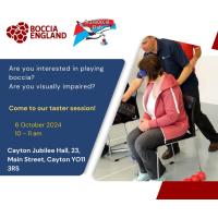 Visually Impaired Boccia Taster Session